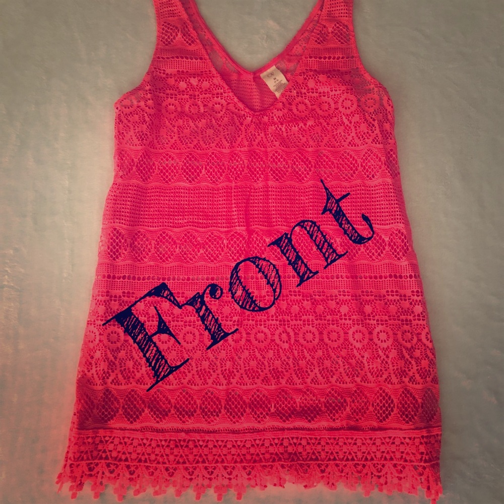 Pink Swimwear Coverup